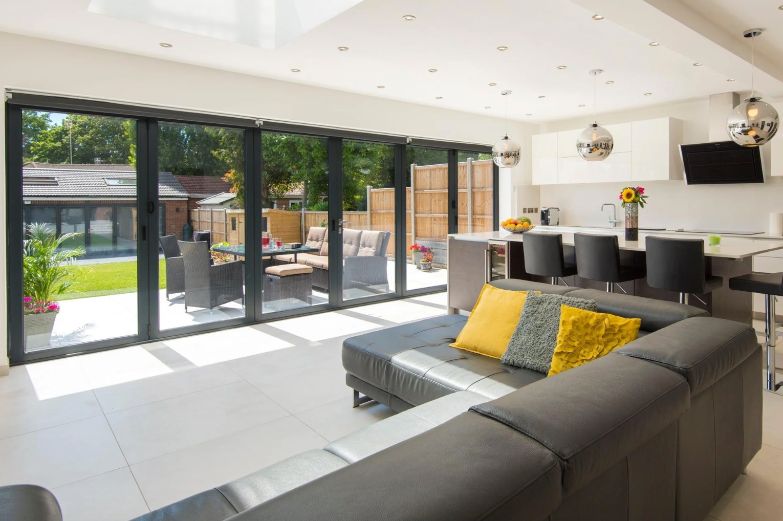 Elevate Your Home with Origin Aluminium Bifold Doors: A Classy Addition to Your Extension