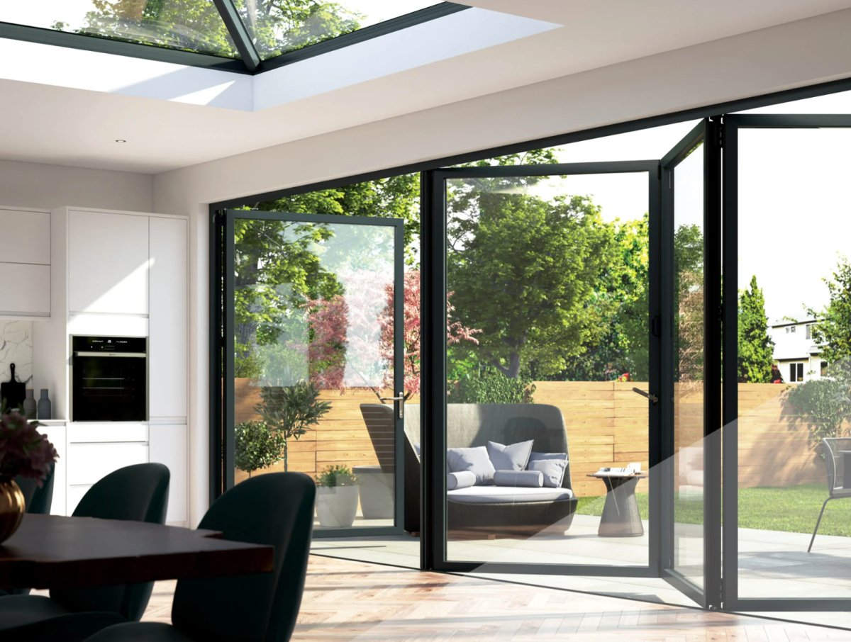 Add the Finishing Touch to Your Extension with our Visofold 1000 Aluminium Bifold - Home Build Doors