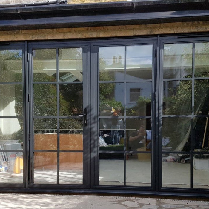 Elevate Your Home with 1200mm Anthracite Grey Heritage Aluminium French Doors - Home Build Doors