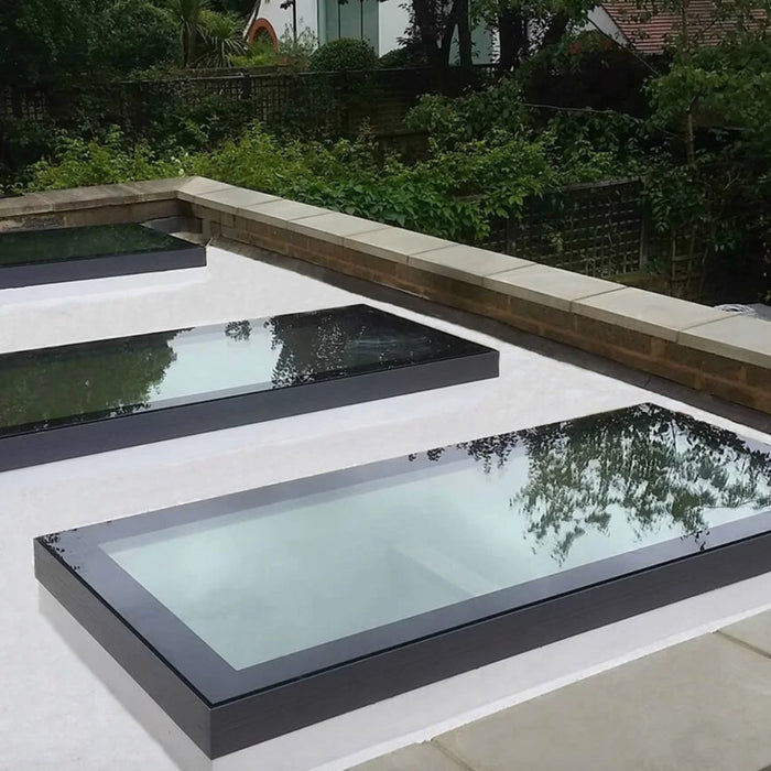 Energy-Efficient Roof Window: Framed Infinity Flat Rooflight - Home Build Doors