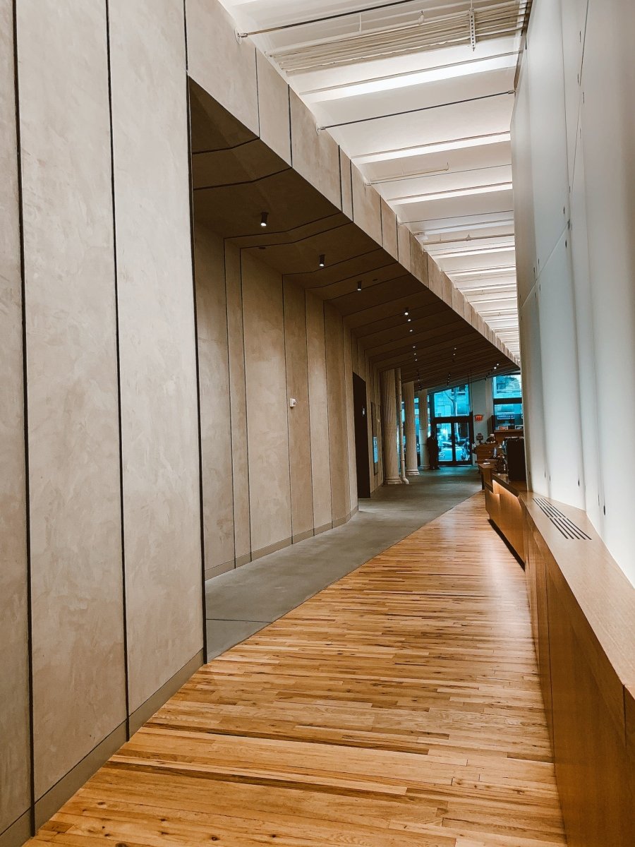 Wood Flooring in Commercial Spaces: Durability and Design - Home Build Doors