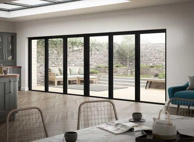 6-Section Aluminium Bifold Door - Home Build Doors