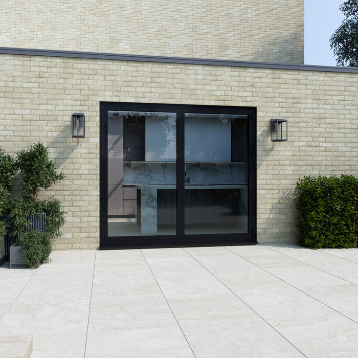 Visofold 1000 2 Section Aluminium Bifold