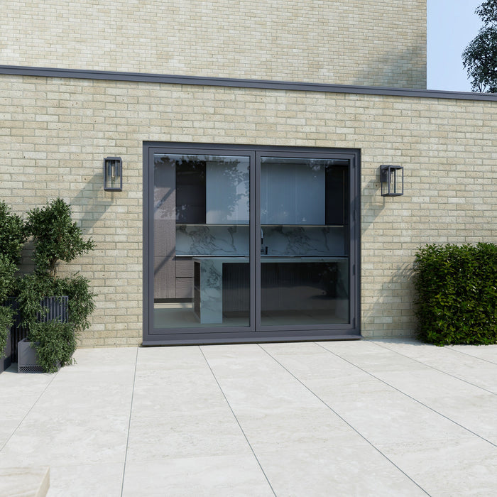 Visofold 1000 2 Section Aluminium Bifold