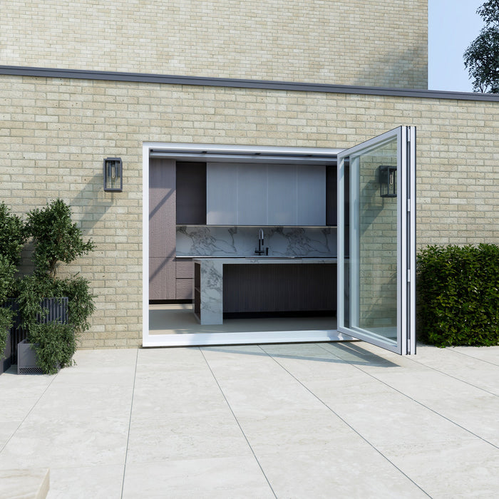 Visofold 1000 2 Section Aluminium Bifold