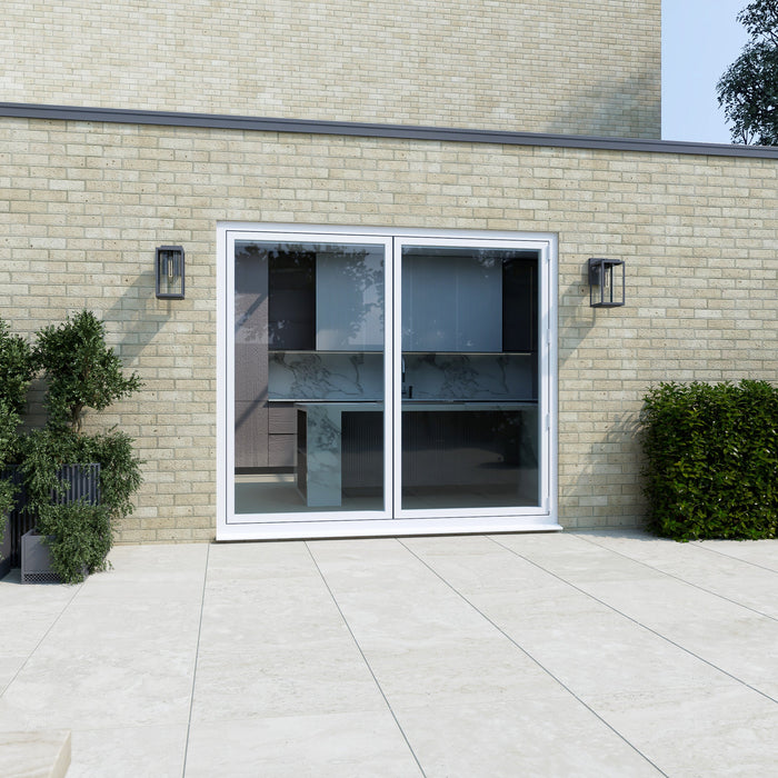 Visofold 1000 2 Section Aluminium Bifold