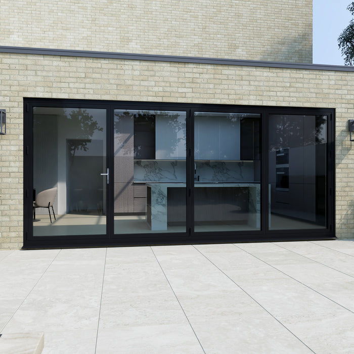 Visofold 1000 4 Section Aluminium Bifold