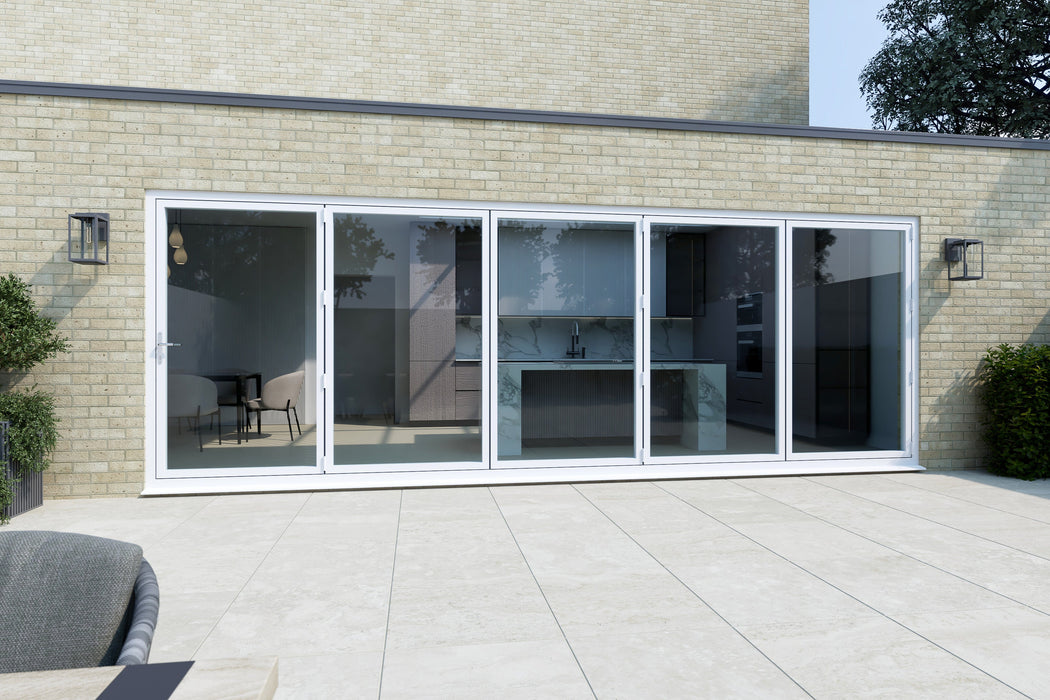 Visofold 1000 5 Section Aluminium Bifold