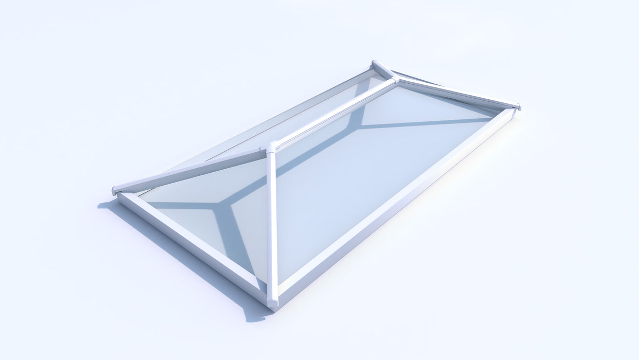 White Korniche Aluminium Roof Lantern