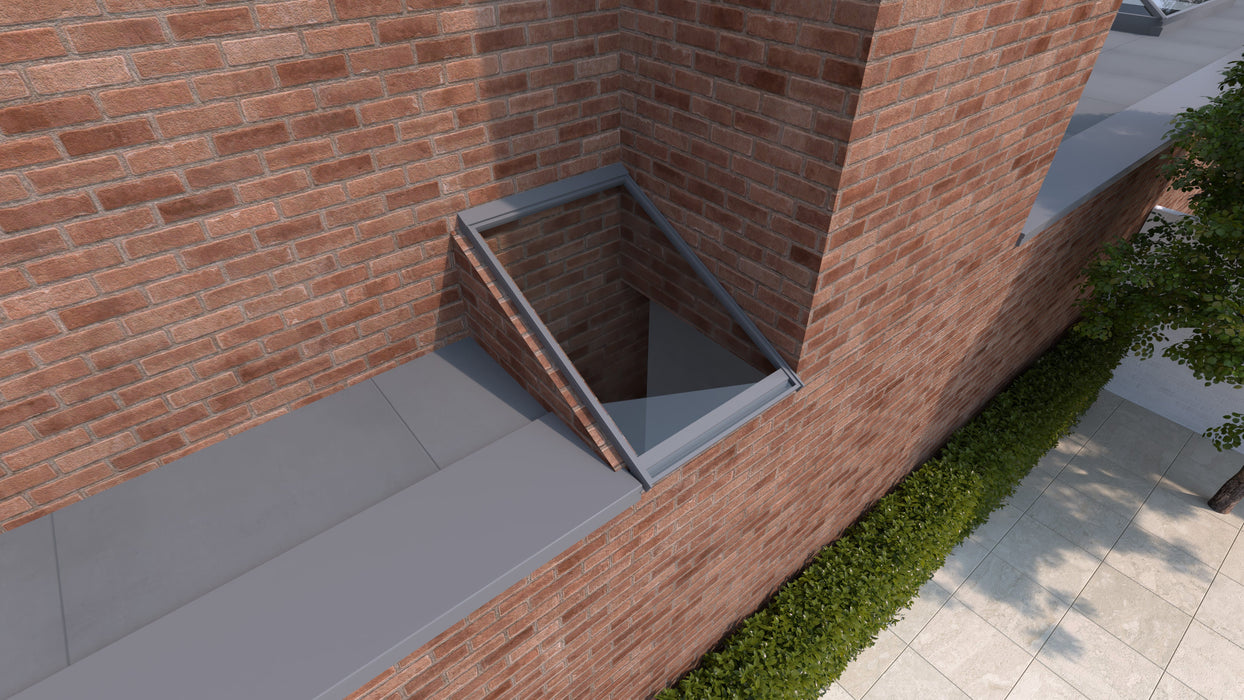 W1000mm x P1500mm Black Atlas Aluminum Lean To Roof System