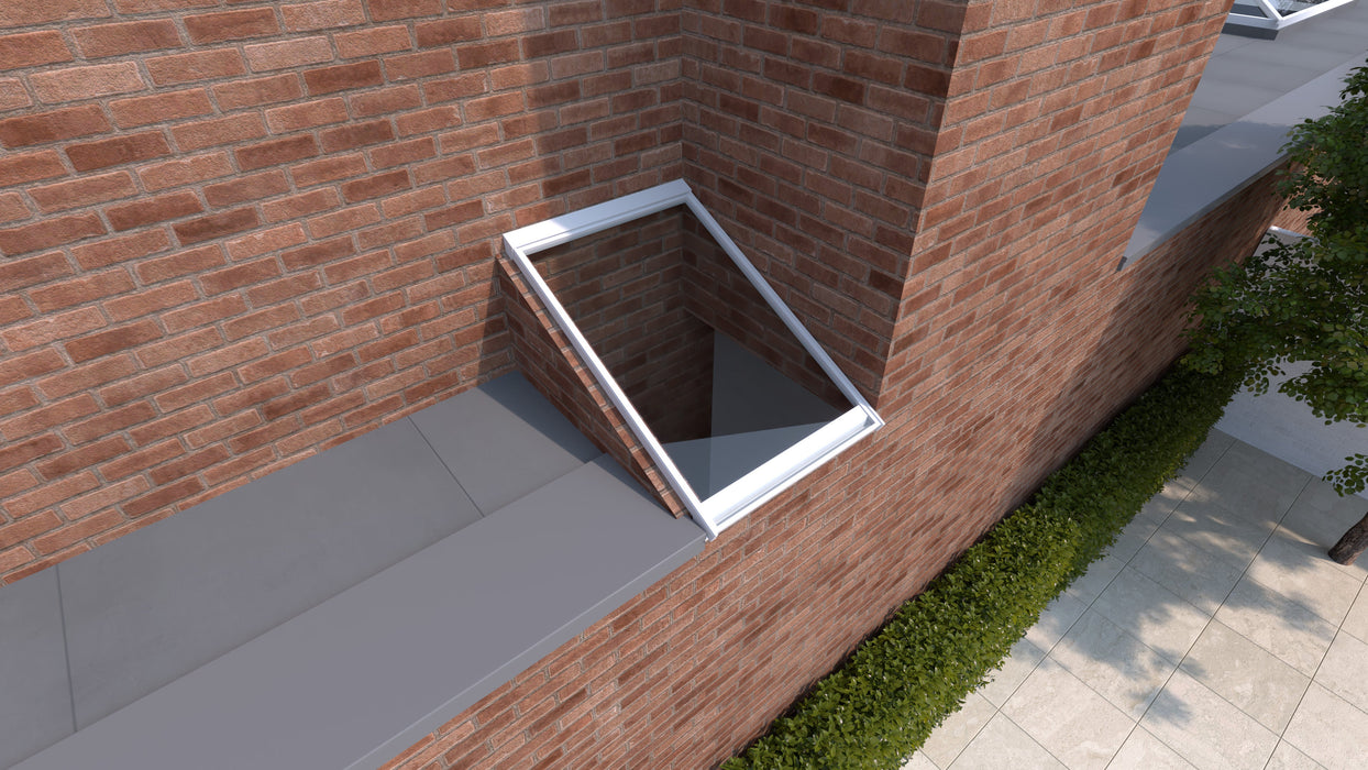 W600mm x P2100mm Black Atlas Aluminum Lean To Roof System