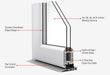 1300mm White PVCu Heritage French Door - Home Build Doors