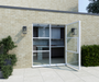 1400mm White Aluminium Heritage French Doors - Home Build Doors