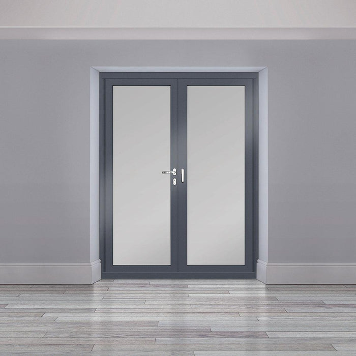 1500mm Origin Anthracite Grey Aluminum Bifold - 2 Section - Home Build Doors