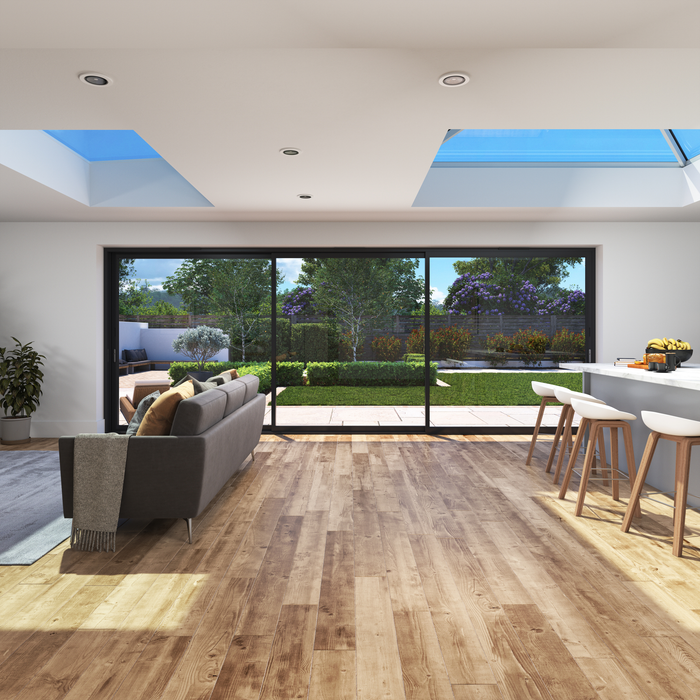 2 Panel / 47mm Aluminium Sliding Door / Cortizo 4700