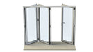 1600mm Origin Dark Silver Aluminum Bifold - 3 Section - Home Build Doors