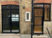 1700mm Black Heritage Aluminium French Doors + 290mm Top Window - Home Build Doors