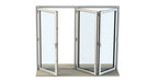 1900mm Origin Black Aluminum Bifold - 3 Section - Home Build Doors