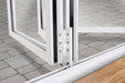 1900mm Origin Dark Silver Aluminum Bifold - 3 Section - Home Build Doors