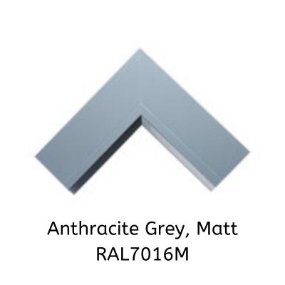 2000mm Origin Anthracite Grey Aluminum Bifold - 3 Section