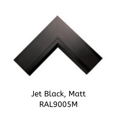 2000mm Origin Black Aluminum Bifold - 3 Section