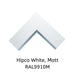 2000mm Origin Hipca White Matt Aluminum Bifold - 3 Section