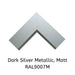 2000mm Origin Dark Silver Aluminum Bifold - 2 Section - Home Build Doors