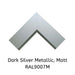 2100mm Origin Dark Silver Aluminum Bifold - 3 Section