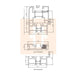 2800mm Black on White Heritage Visofold 1000 Bifold Door - 3 sections - Home Build Doors