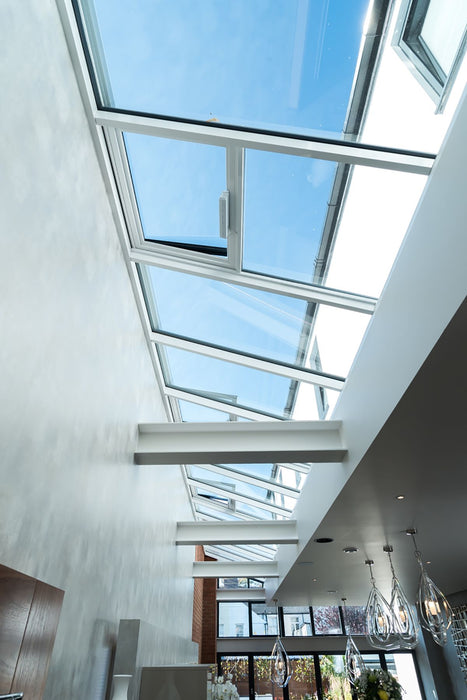 W800mm x P1700mm Black Atlas Aluminum Lean To Roof System