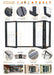 4100mm Black on White Heritage Visofold 1000 Bifold Door - 4 sections - Home Build Doors