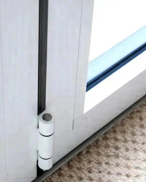 5200mm White Aluminium Bifold Door SMART system - 6 sections - Home Build Doors