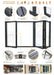 5500mm Black on White Heritage Visofold 1000 Bifold Door - 5 sections - Home Build Doors