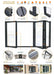 5700mm Anthracite Grey on White Heritage Visofold 1000 Bifold Door - 6 sections - Home Build Doors