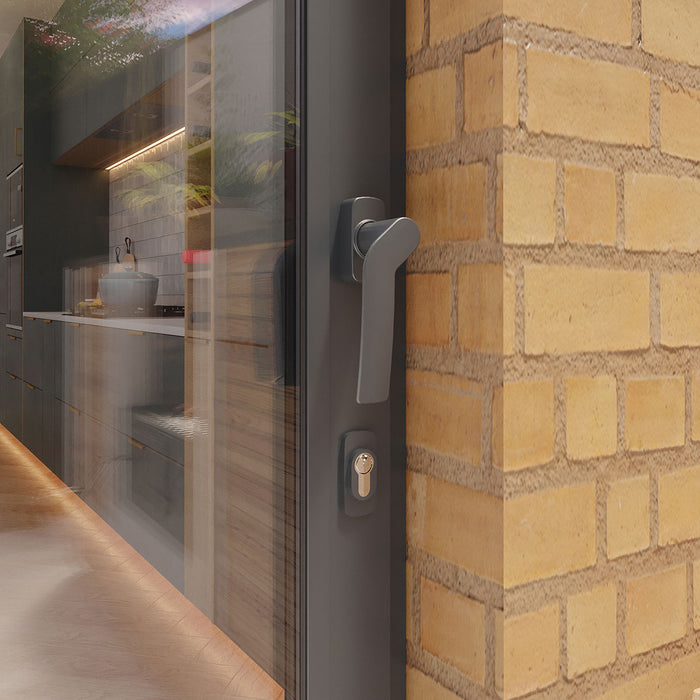 AluK Aluminium 2 Section Sliding Door