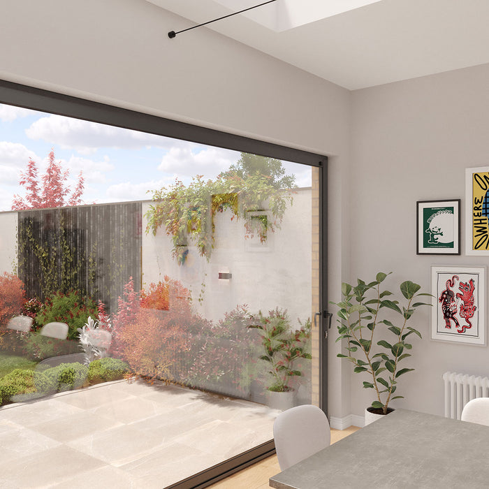 AluK Aluminium 2 Section Sliding Door