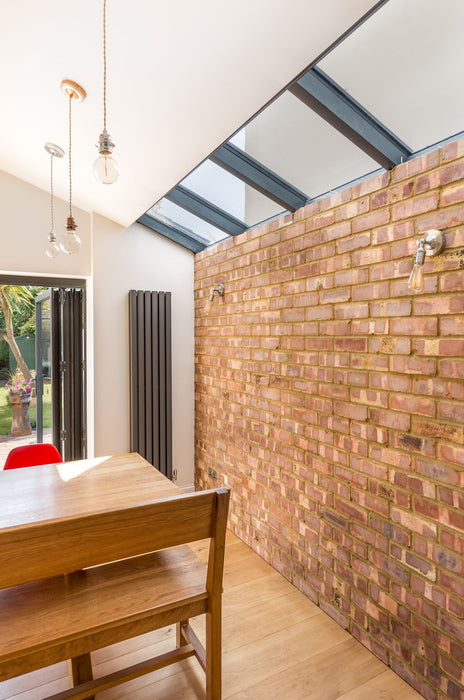 W700mm x P2300mm Black Atlas Aluminum Lean To Roof System