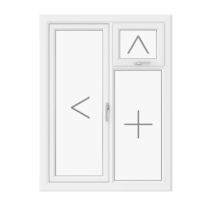 Veka M70 UPVC Window - 2 Section