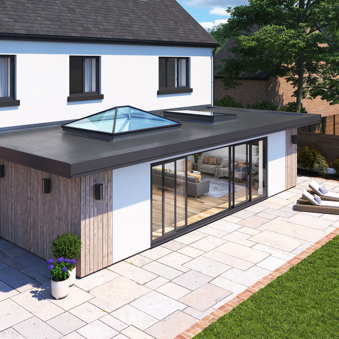 2 Panel / 47mm Aluminium Sliding Door / Cortizo 4700