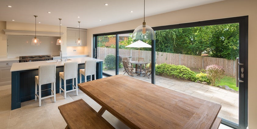 Origin OS44 Aluminium 2 Section Patio Sliding Door