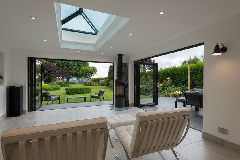 Origin OB72 Aluminium 2 Section Bifold Door