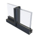 Anthracite Grey Aluminium Sliding Doors (3m x 2.1m) - Visoglide Plus