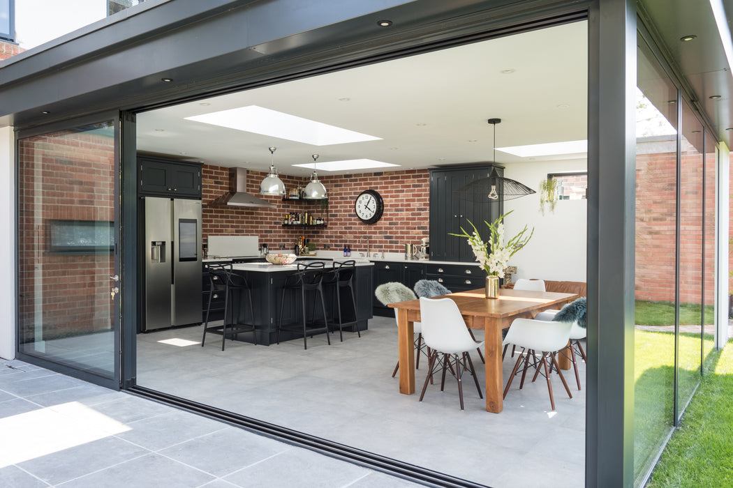 2 Panel / 35mm Aluminium Sliding Door / Smart VisoGlide Plus