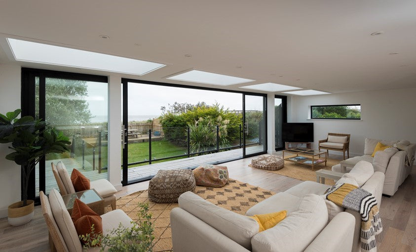 Origin OS77 Aluminium 2 Section Patio Sliding Door