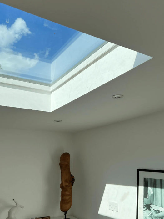 1200mm x 1200mm Triple Glazed Flat Frameless Rooflight