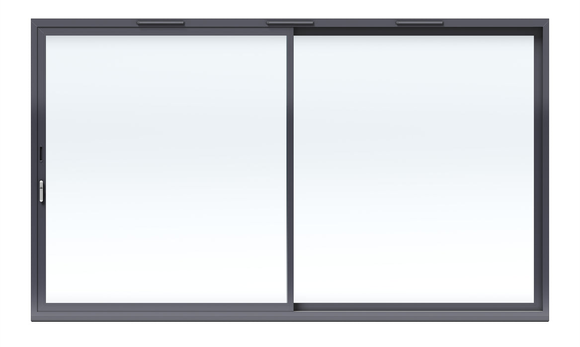 2 Panel / 47mm Aluminium Sliding Door / Cortizo 4700