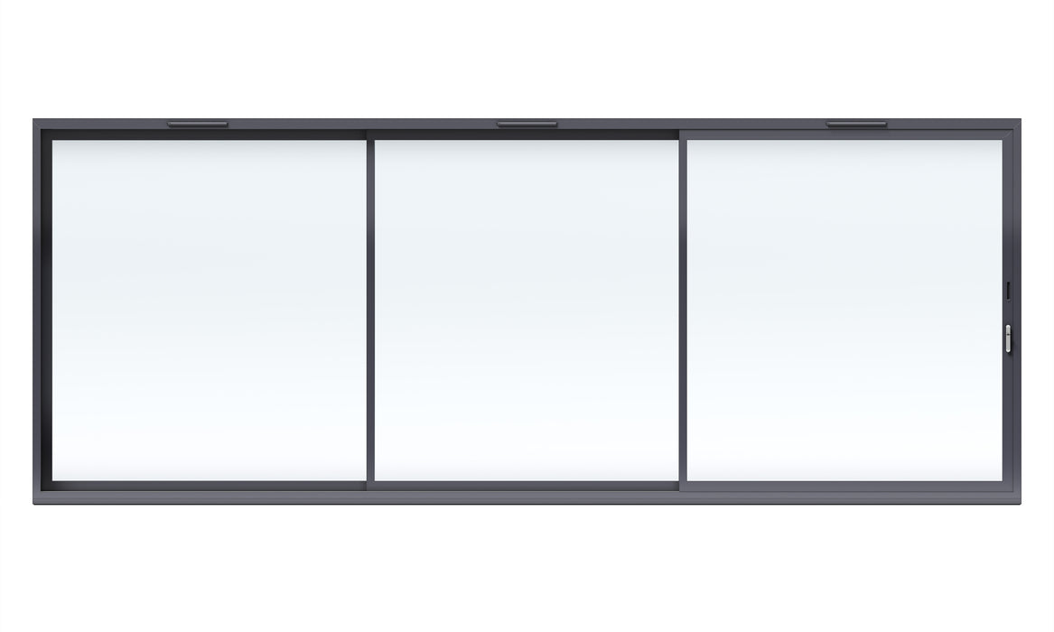 3 Panel / 47mm Aluminium Sliding Door / Cortizo 4700
