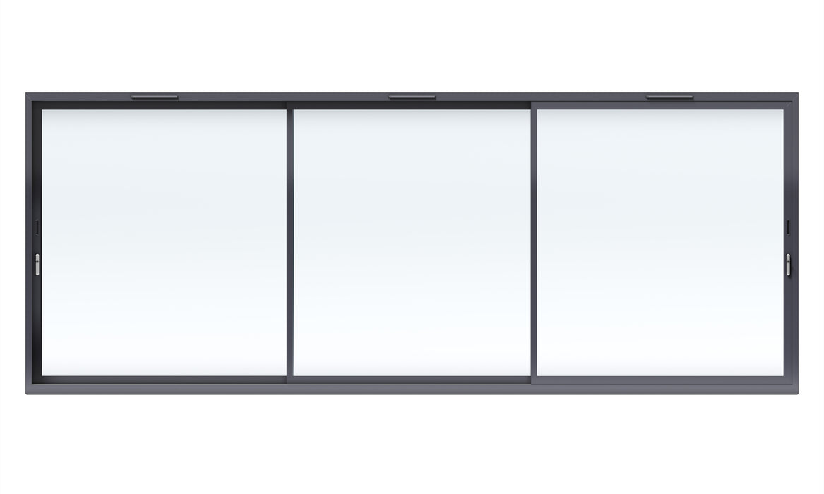 3 Panel / 47mm Aluminium Sliding Door / Cortizo 4700