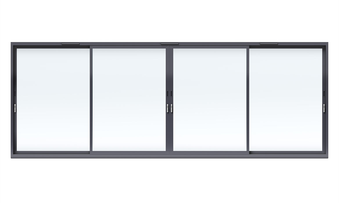 4 Panel / 47mm Aluminium Sliding Door / Cortizo 4700