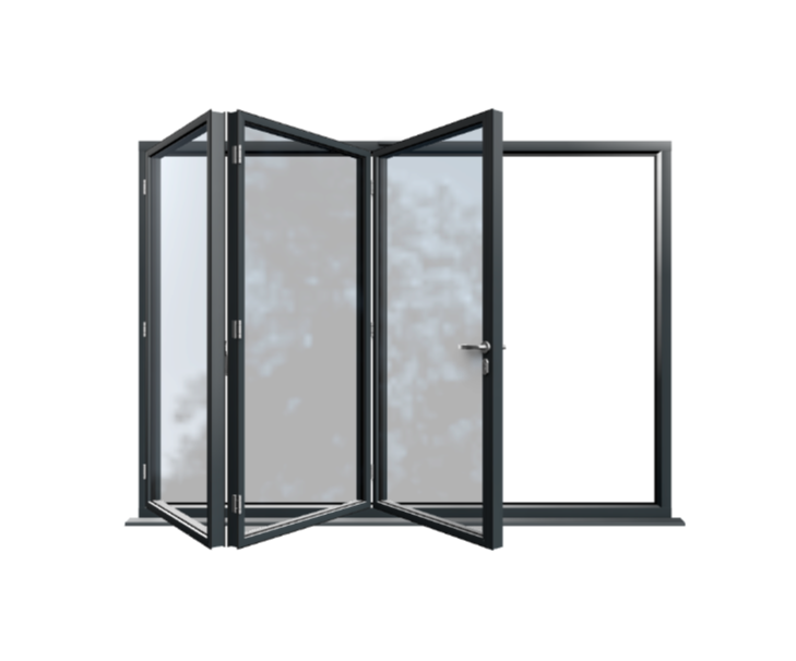 Origin OB36+ Aluminium 3 Section Bifold Door- Contemporary